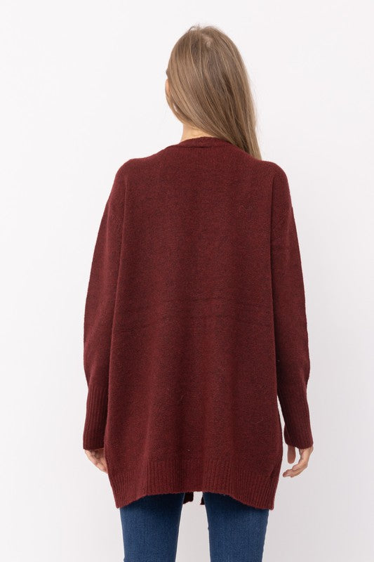 Open Front Cardigan - 2 Colors