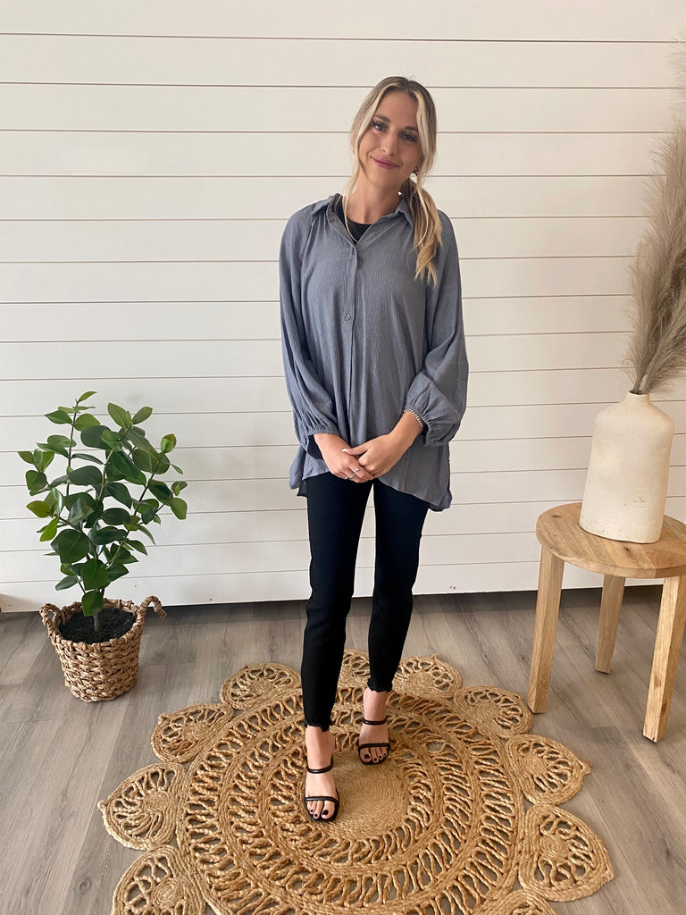 Oversized Dolman Sleeve Top - 3 Colors