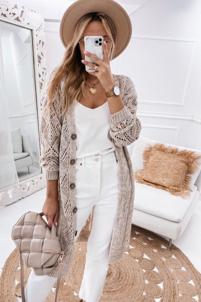 Khaki Cardigan