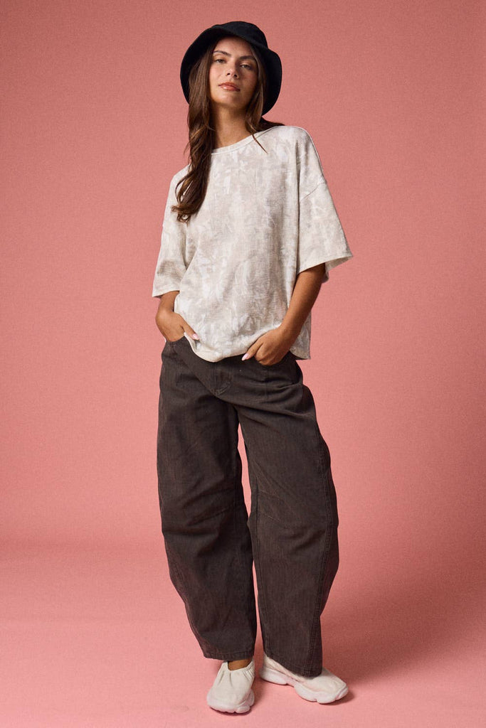 Camo Ribbed Shirt