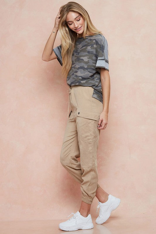 Cargo Pocket Jogger - 2 Colors