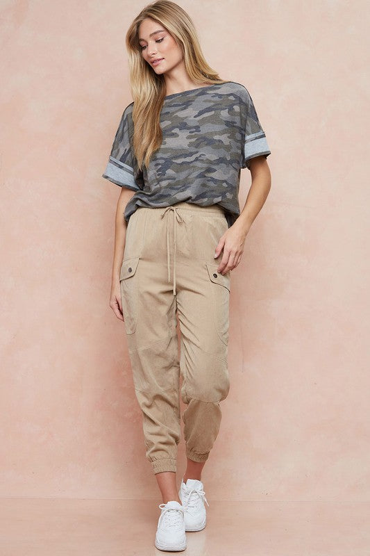 Cargo Pocket Jogger - 2 Colors