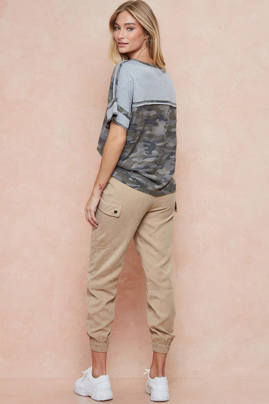 Cargo Pocket Jogger - 2 Colors