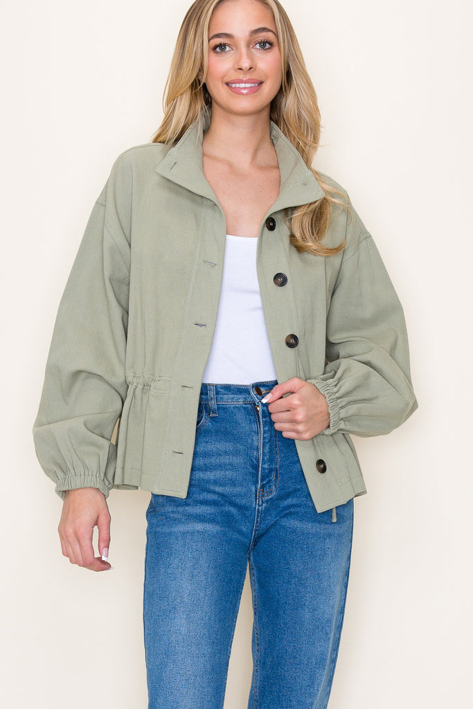 Olive Utility Jacket