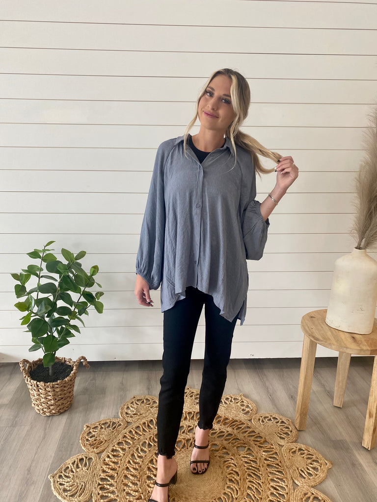 Oversized Dolman Sleeve Top - 3 Colors