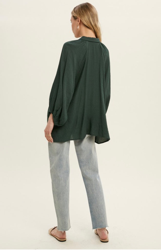 Oversized Dolman Sleeve Top - 3 Colors