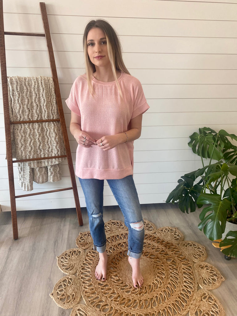 Spring Feelings Knit Top - 2 Colors