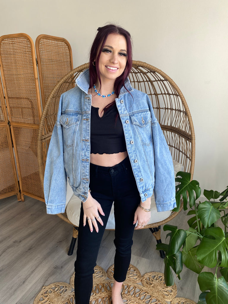 Premium Wash Denim Jacket