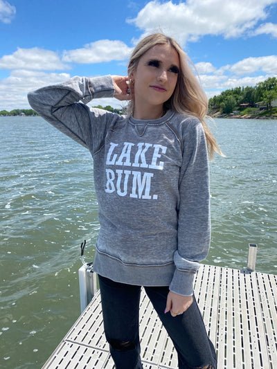 Lake Bum Crew Neck Sweatshirt