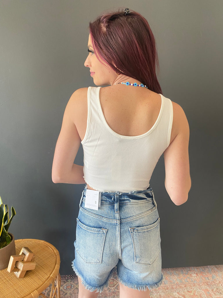 Ribbed Crop Tank - 3 Colors