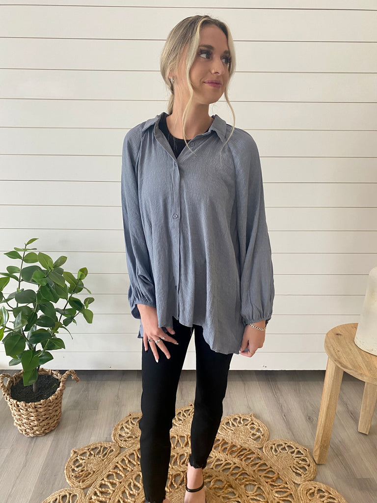 Oversized Dolman Sleeve Top - 3 Colors