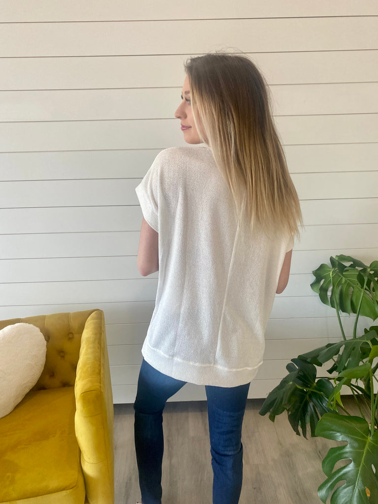 Spring Feelings Knit Top - 2 Colors