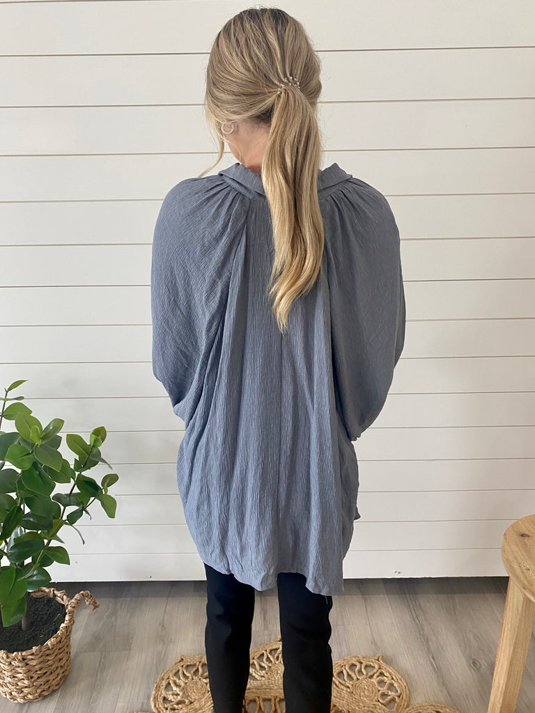 Oversized Dolman Sleeve Top - 3 Colors
