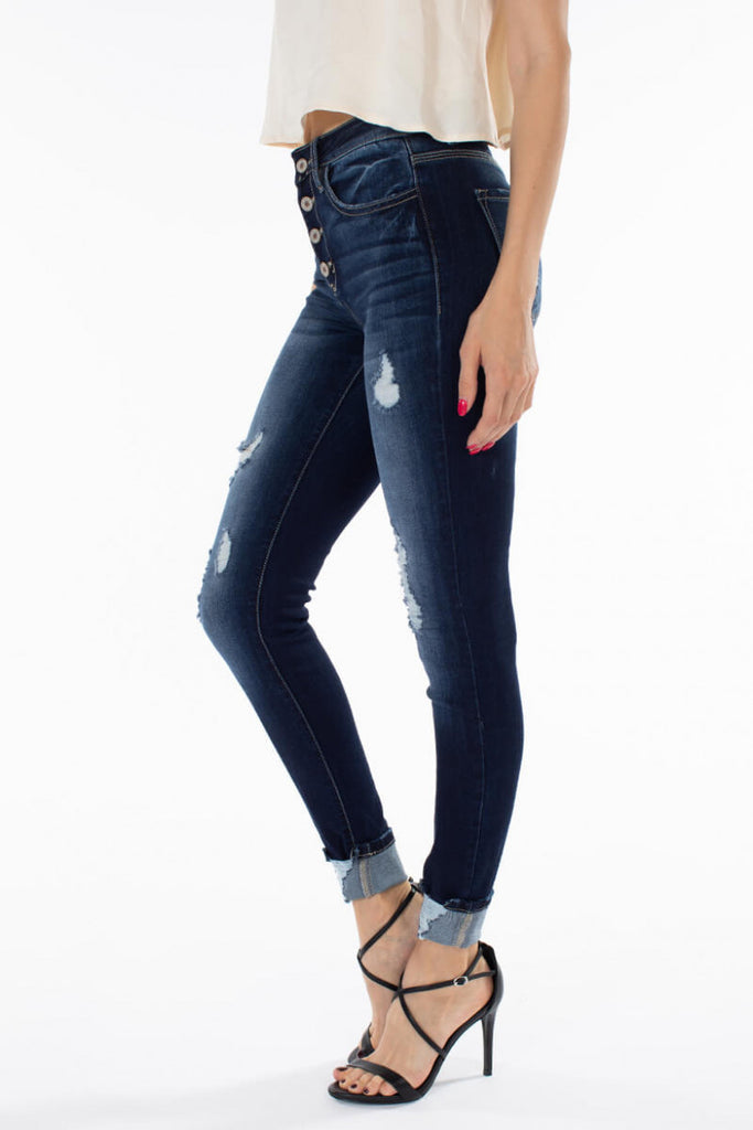 Marlow Distressed KanCan Jeans