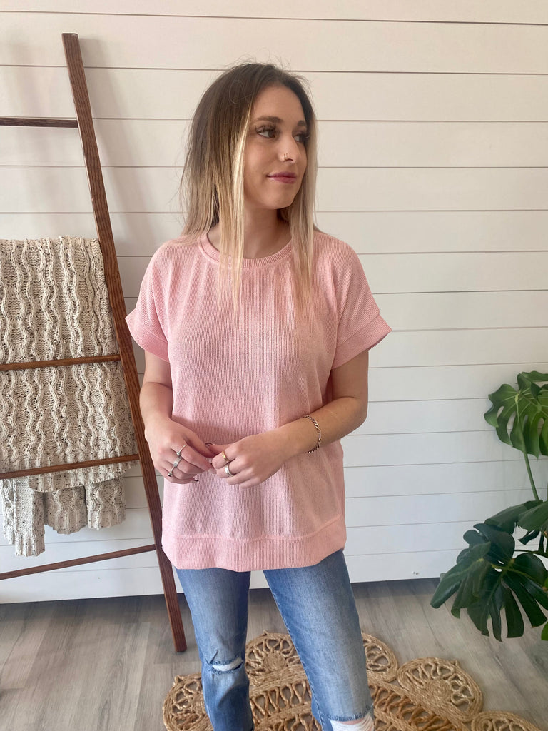Spring Feelings Knit Top - 2 Colors