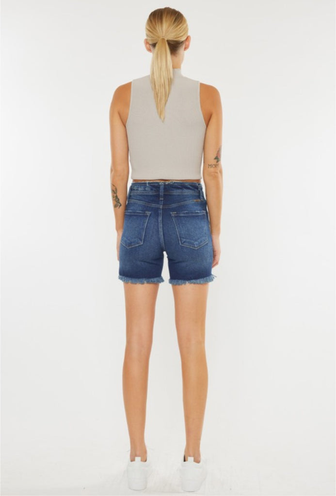 Kelly KanCan High Rise Denim Shorts