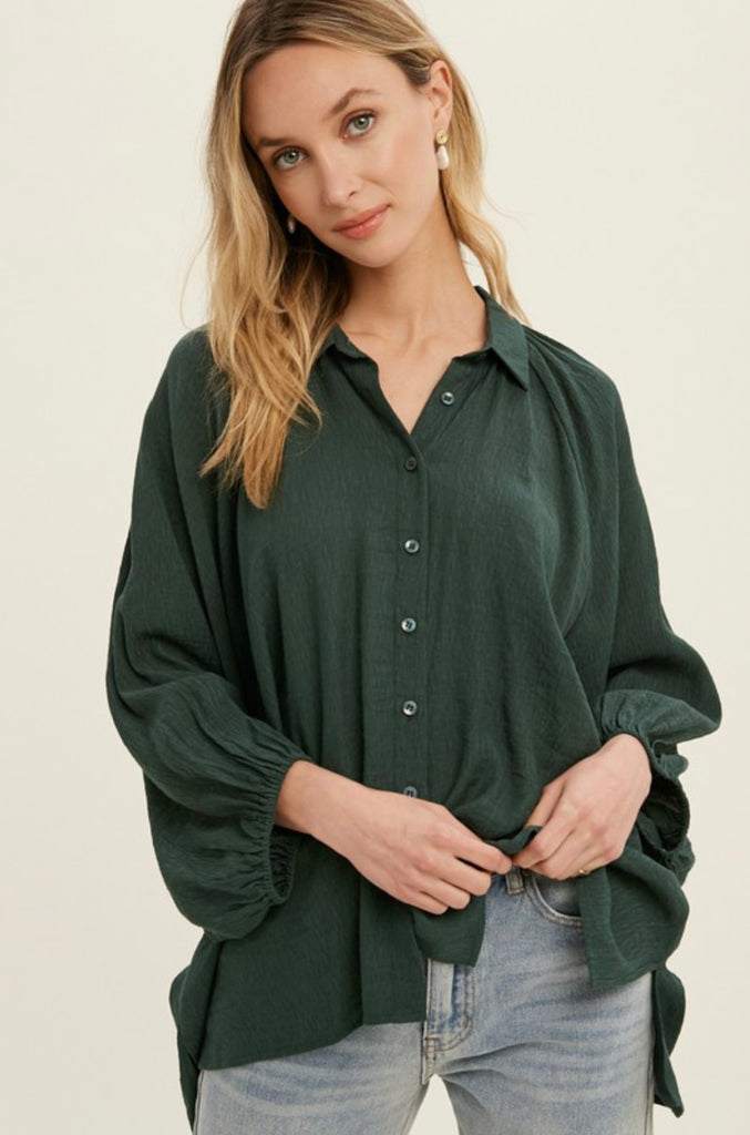 Oversized Dolman Sleeve Top - 3 Colors