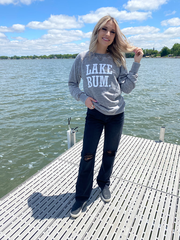 Lake Bum Crew Neck Sweatshirt