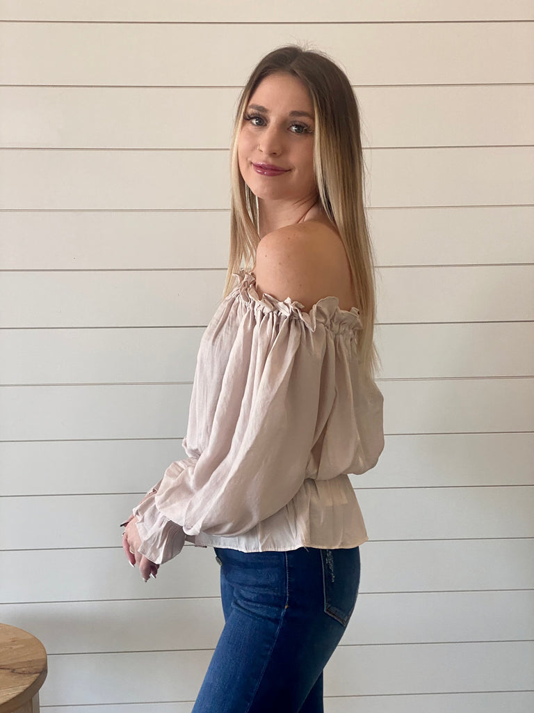 Date Night Off Shoulder Top