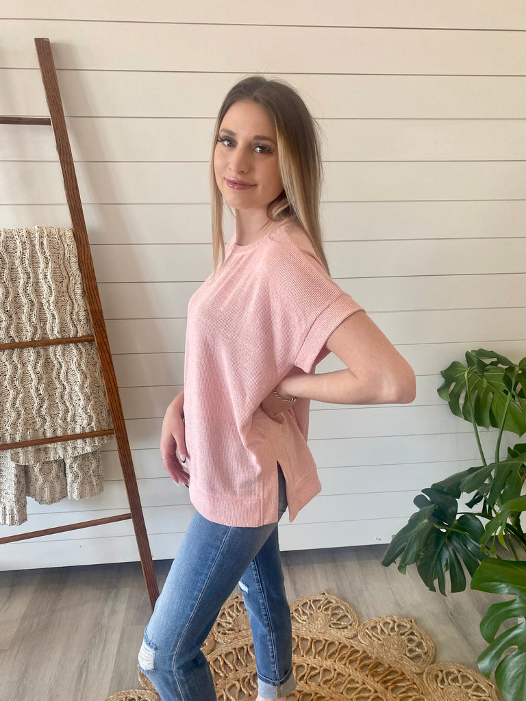Spring Feelings Knit Top - 2 Colors