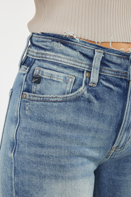 Kelly KanCan High Rise Denim Shorts